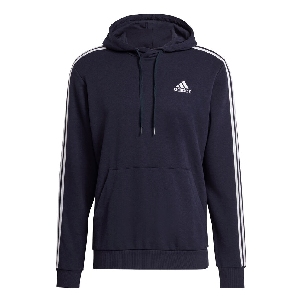 Image of 3-Stripes French Terry Felpa Con Cappuccio Uomini