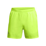 Abbigliamento Under Armour Under Armour Launch 5 Inch Pantaloncini Da Corsa Uomini-Giallo Neon