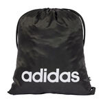 Borse adidas LINEAR GYMSACK BLACK/WHITE