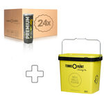 Palline Da Tennis Tennis-Point Premium Tennisball 3er 24 Dosen im Umkarton plus Balleimer eckig