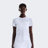 Court Maglietta Donna-Bianco,Multicolore