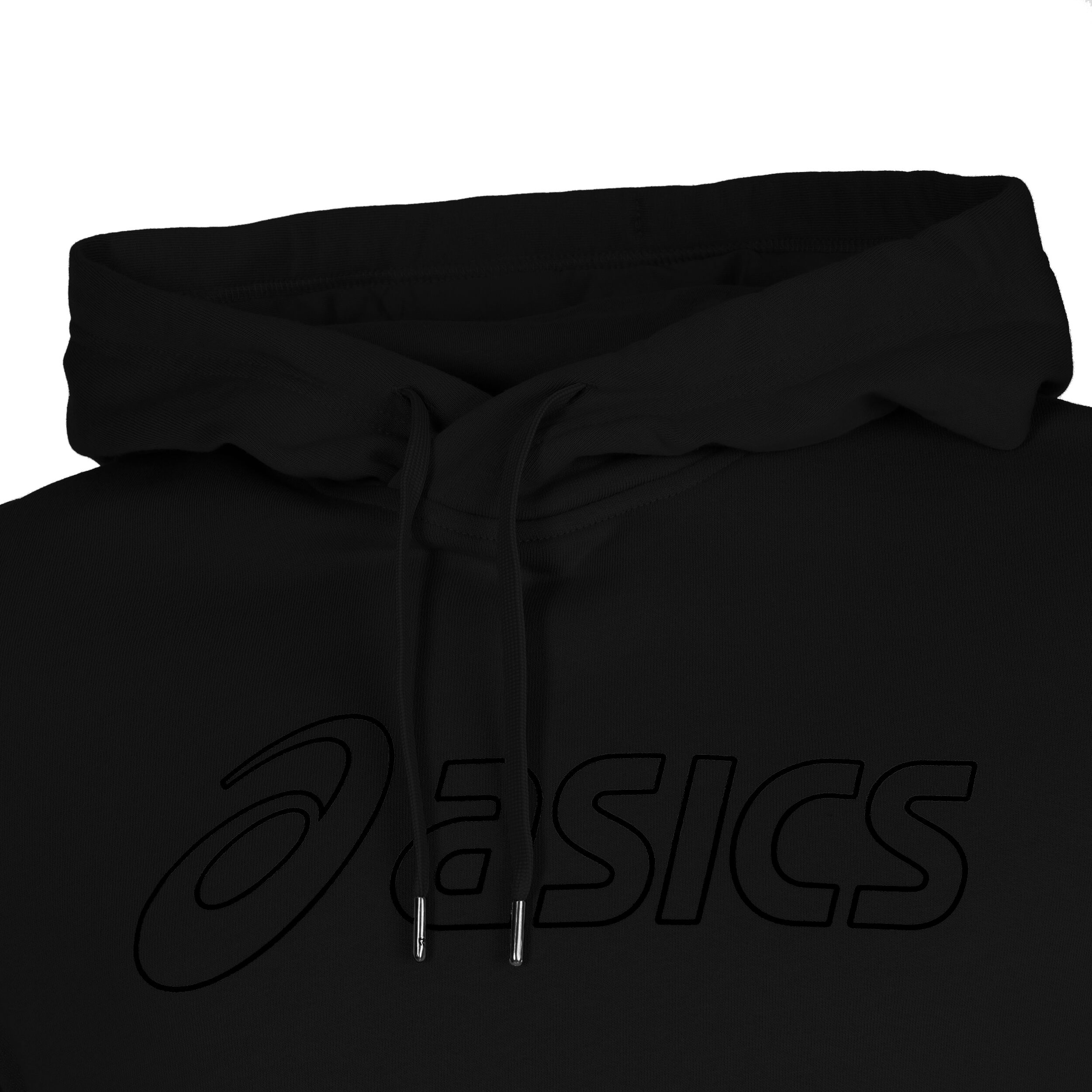 Felpa asics nera con cappuccio discount