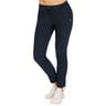 Lilly Pantalone Da Allenamento Donna-Blu Scuro,Argento