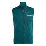 Abbigliamento adidas adidas Terrex XPR Softshell Gilet da corsa Uomini-verde