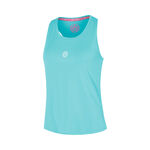 Abbigliamento da tennis BIDI BADU BIDI BADU Hey Laguna Racerback Maglietta Ragazze-turchese