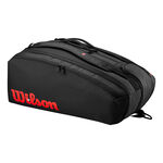 Wilson Wilson Clash V3 Super Tour Borsa Per Racchetta Da 15-Nero