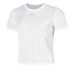 Abbigliamento Under Armour Under Armour Velociti  Camicia da corsa Donna-bianco, argento