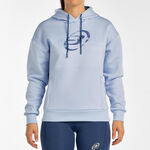 Abbigliamento Bullpadel Bullpadel Befas Felpa Con Cappuccio Donna-Blu