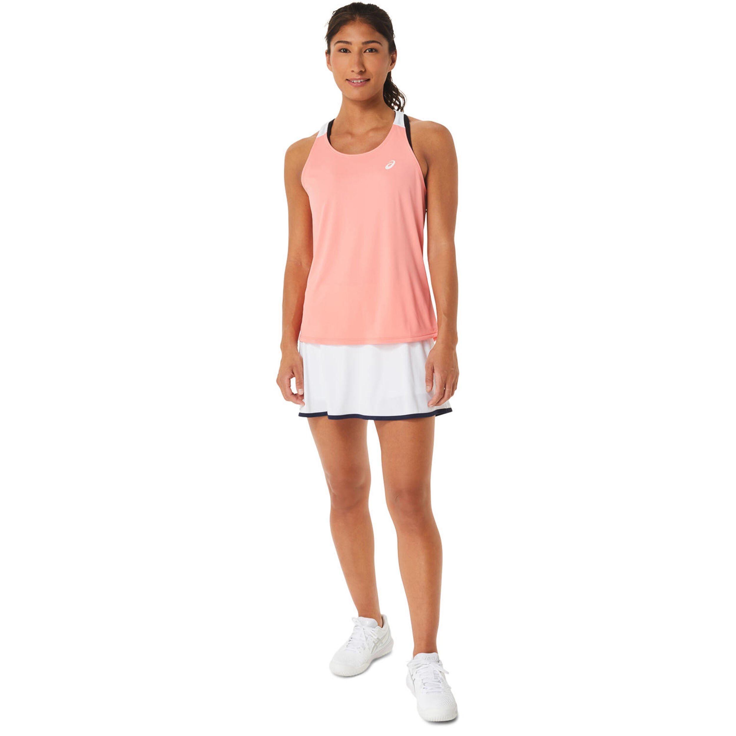 Buy ASICS Court Canottiera Donna Rosa Bianco online Tennis Point IT