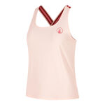 Abbigliamento Quiet Please Quiet Please Endlessly Serve & Volley 2.0 Canottiera Donna-Rosa,Multicolore