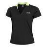 Onyx Sleeves Polo Donna - nero, verde
