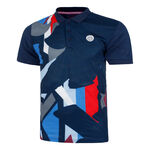 Abbigliamento BIDI BADU BIDI BADU New York 2024 Polo Uomini - blu scuro, multicolore
