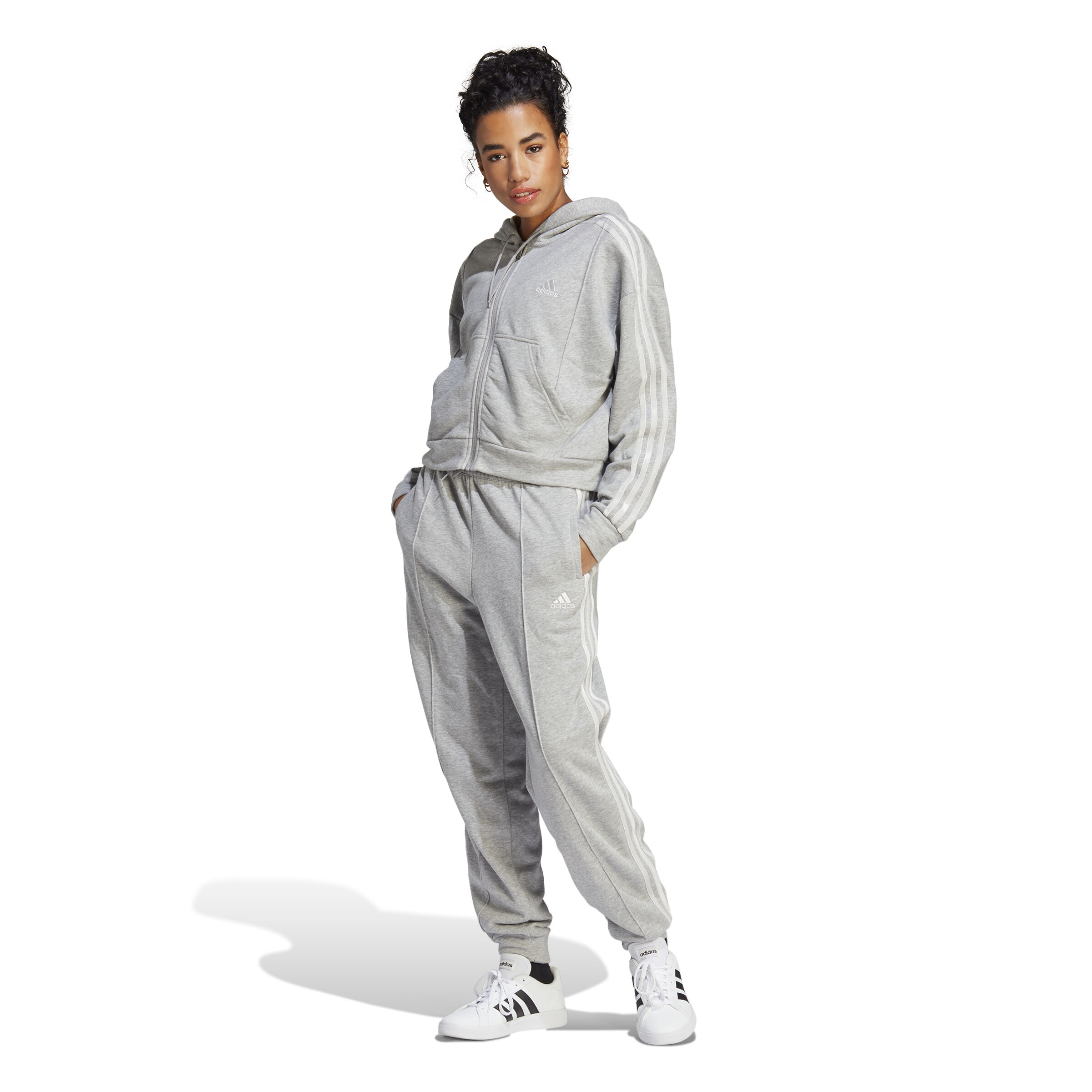 Tuta adidas grigia ragazza on sale