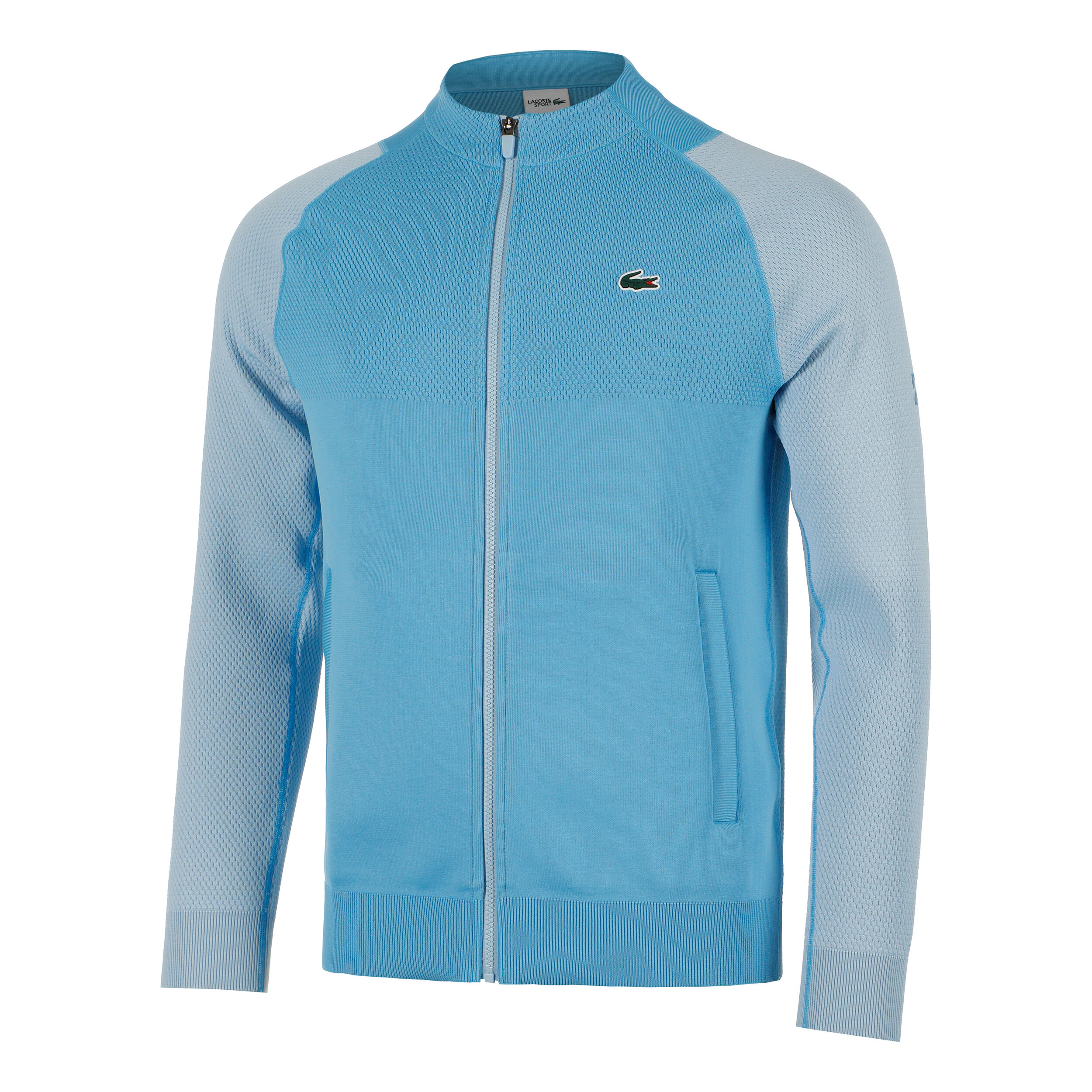 Buy Lacoste Djokovic Giacca Da Allenamento Uomini Blu Chiaro online Tennis Point IT