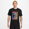 Court Dri-Fit Court Maglietta Uomini-Nero,Multicolore