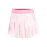 Spin Around Pleat 13.5in Gonna Donna-Rosa,Bianco