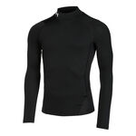 Abbigliamento Under Armour Under Armour Heatgear Comp Mock Manica Lunga Uomini-Nero