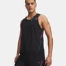 Velociti Elite Singlet Camicia da corsa Uomini-nero, rosa