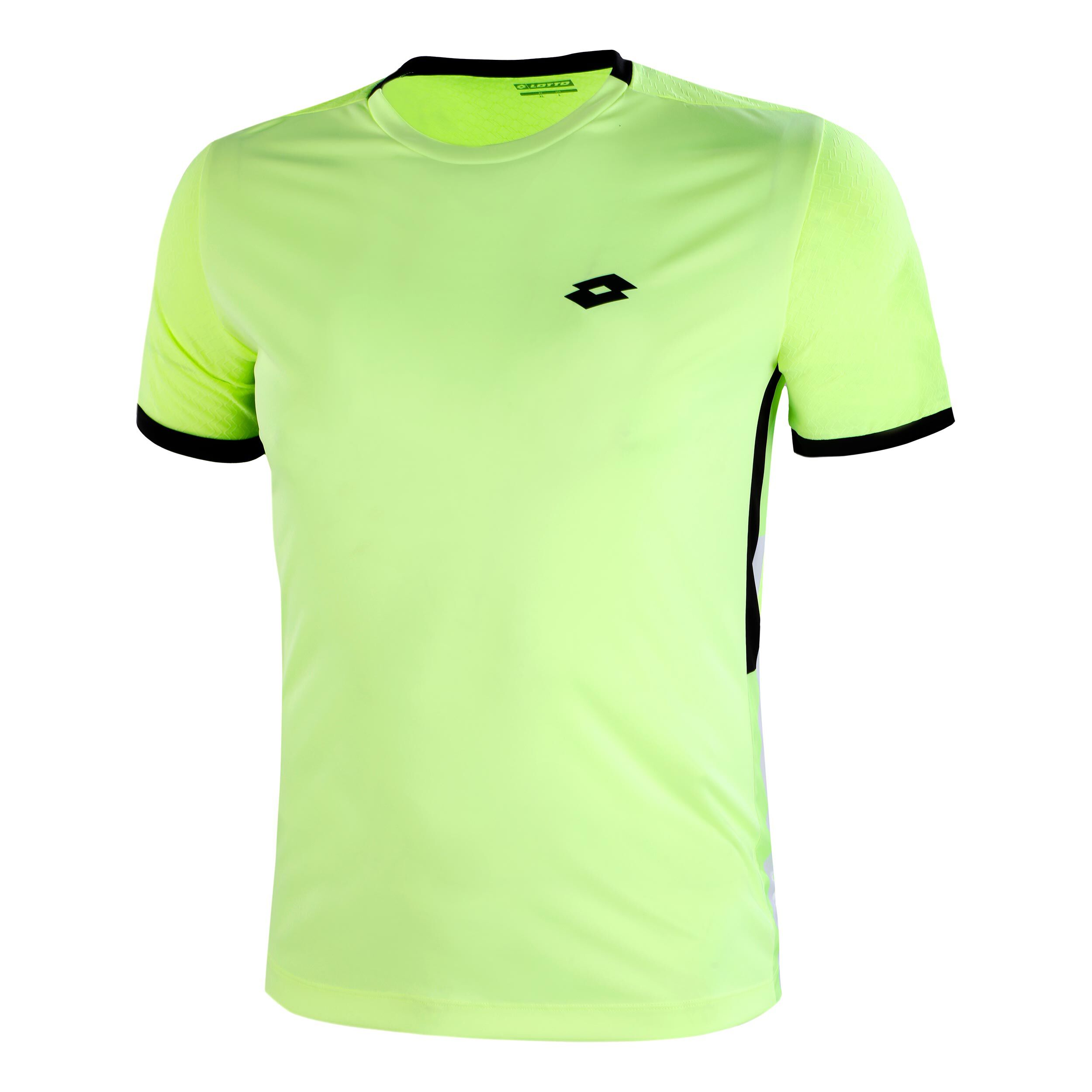Colore: Verde Lotto Maglietta da Tennis Top Ten da Uomo Taglia S 
