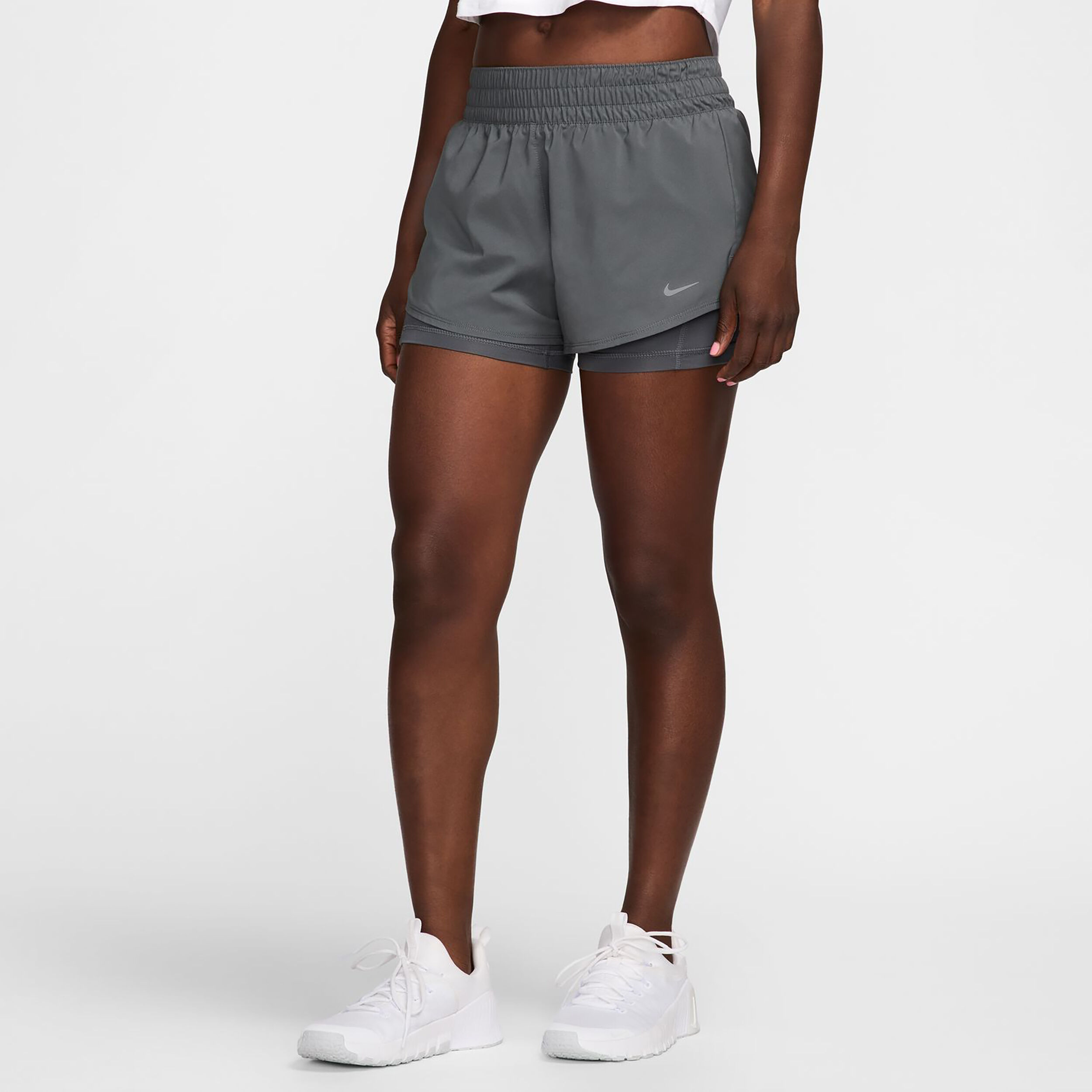 Pantaloncini nike donna grigio 2025