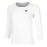 Teamline Manica Lunga Donna-Bianco