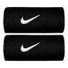 Swoosh Doublewide Polsino Anti Sudore Confezione Da 2-Nero,Bianco