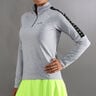 Kirsch Iconic Ii Manica Lunga Donna-Grigio,Nero