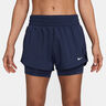 One Dri-Fit Mid Rise 3In 2N1 Pantaloncini Donna-Blu Scuro