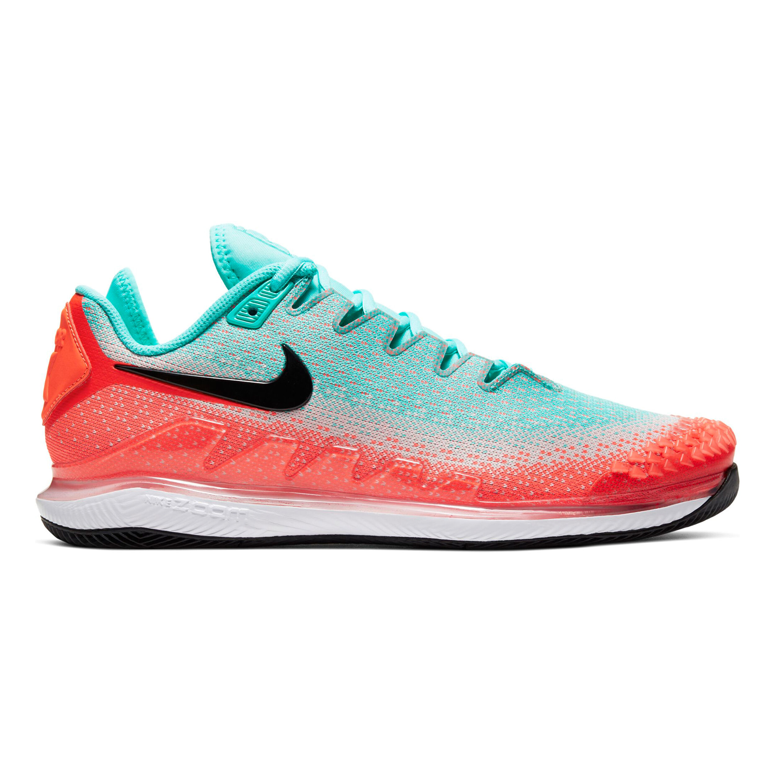 Air Zoom Vapor X Knit Scarpa Per Tutte Le Superfici Uomini Turchese Corallo