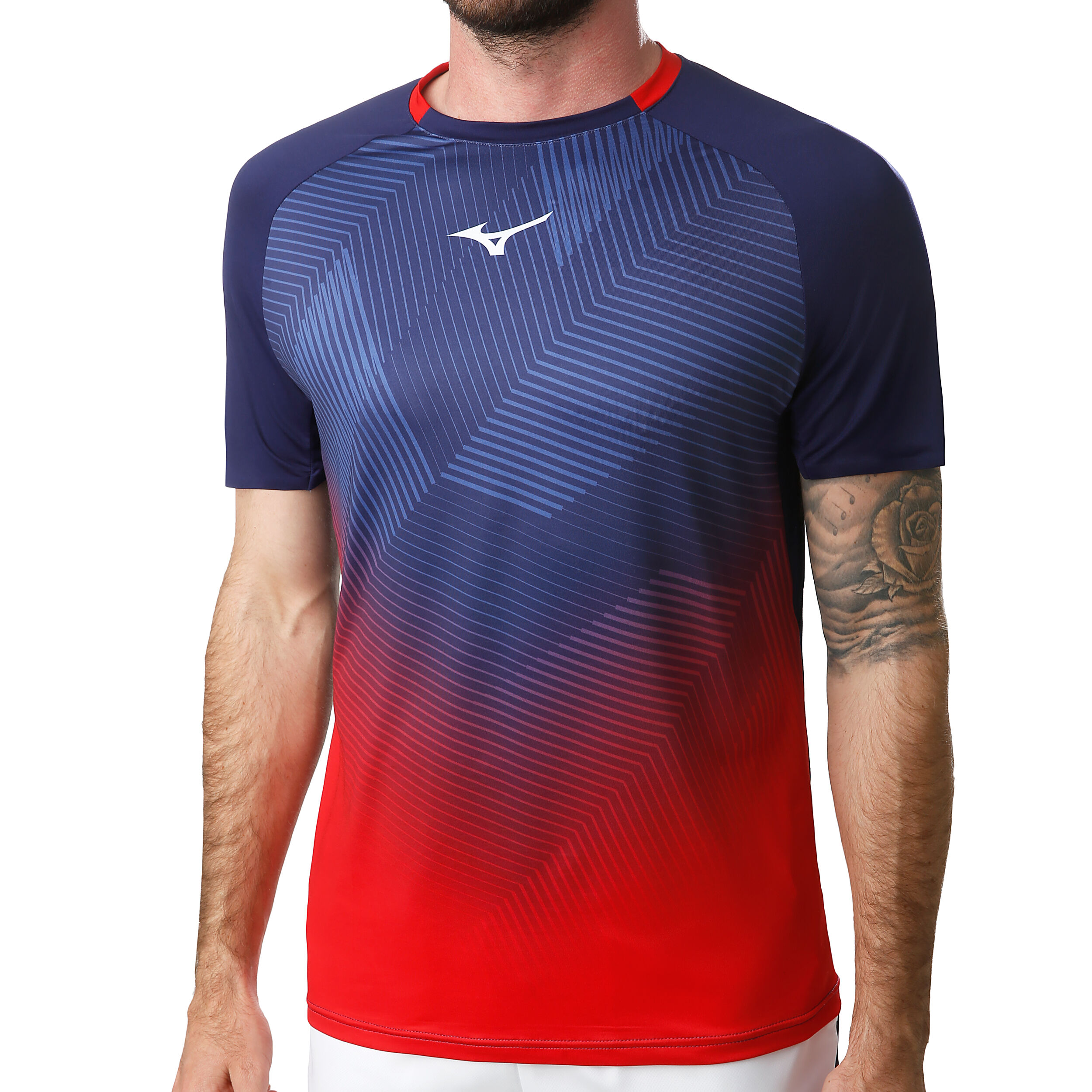 Magliette mizuno rosso shop