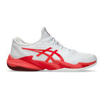 Scarpe da tennis ASICS ASICS Court FF 3 Novak Scarpa Per Tutte Le Superfici Uomini-Bianco,Corallo