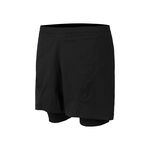 Abbigliamento UYN UYN Exceleration OW Performance 2in1 Pantaloncini Uomini-Nero,Blu