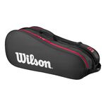 Borse Da Tennis Wilson ADVANTAGE 2025 3PK RACKET BAG BLACK