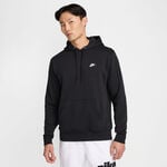 Abbigliamento Nike Nike Club Felpa Con Cappuccio Uomini-Nero