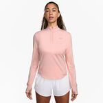 Abbigliamento Nike Nike Swift Half-Zip Longsleeve Camicia da corsa Donna-rosa