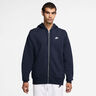 Club Bb Full-Zip Felpa Uomini-Blu Scuro