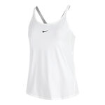 Abbigliamento Nike Nike One Dri-FIT Strappy Canottiera Donna-Bianco