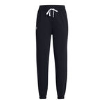 Abbigliamento Under Armour Under Armour Rival Terry Pantalone Da Allenamento Donna-Nero,Bianco