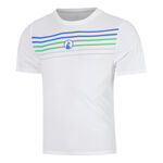 Abbigliamento Quiet Please Quiet Please Trainings Stripe Maglietta Uomini - bianco, arancione