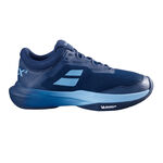 Scarpe da tennis Babolat Babolat SFX 4 Scarpa Per Terra Rossa Uomini-Blu Scuro,Turchese
