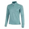 Road Winter 1/2 Zip Mid Layer Camicia Da Corsa Donna-Salvia