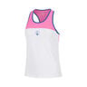 Racerback Canottiera Ragazze - rosa, bianco