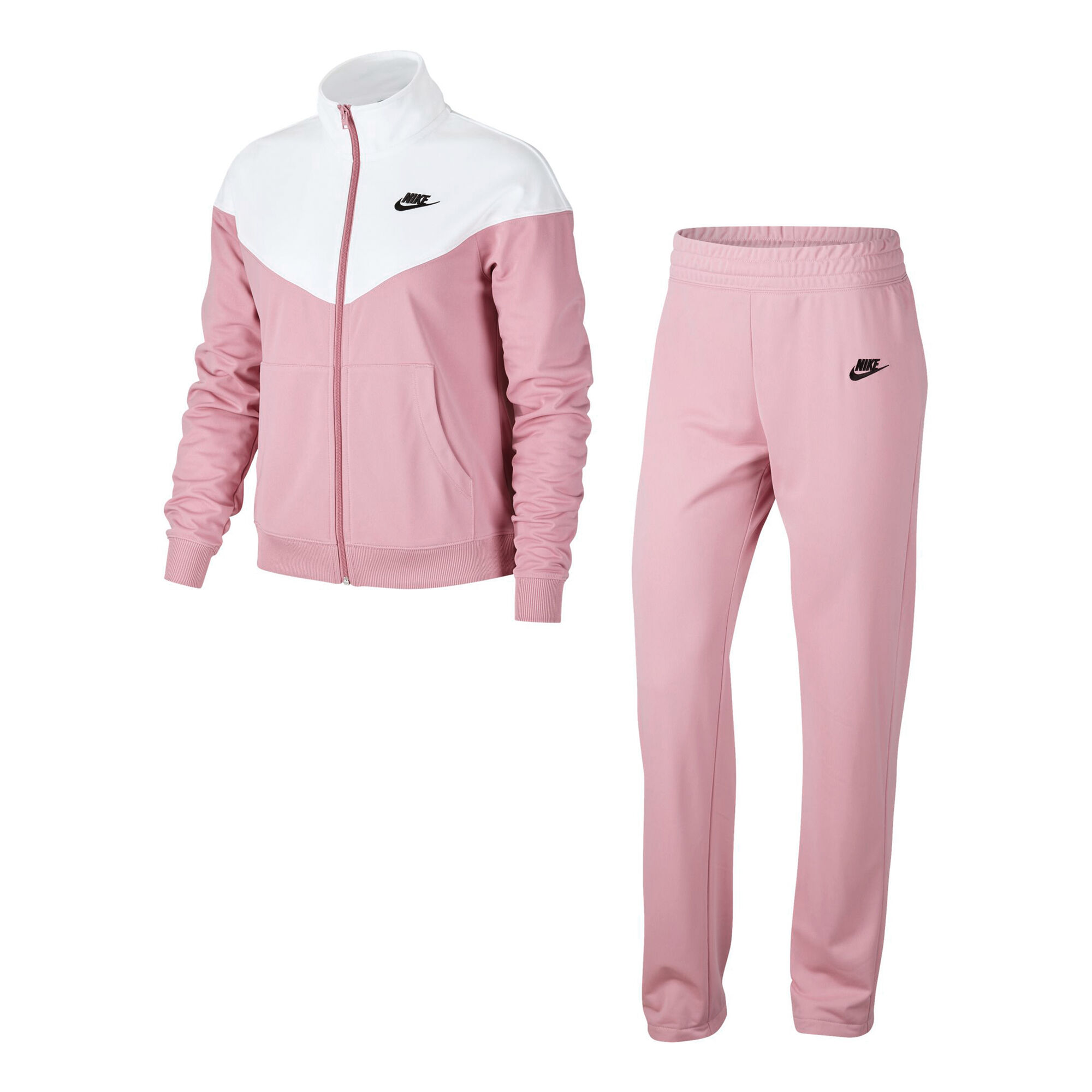 Sportswear Tuta Da Allenamento Donna - Rosa, Bianco