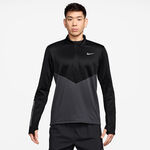 Abbigliamento Nike Nike Pacer Winterized Half-Zip Camicia da corsa Uomini - antracite, nero