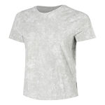 Abbigliamento Under Armour Under Armour Velociti Pro Print  Camicia da corsa Donna-grigio, argento