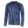 Seamless Camicia Da Corsa Uomini-Blu Scuro