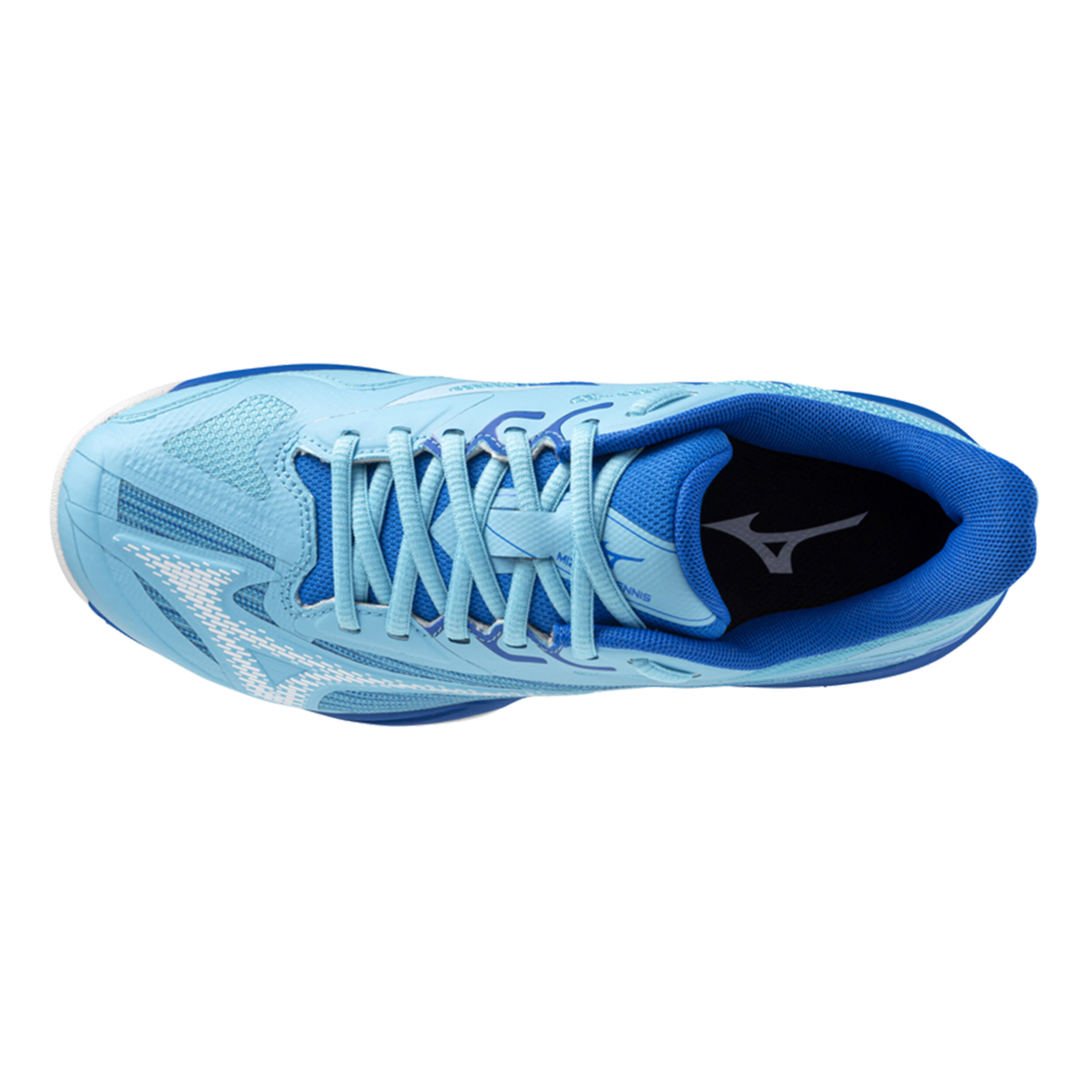 Buy Mizuno Wave Exceed Light Scarpa Per Tutte Le Superfici Donna Blu Bianco online Tennis Point IT