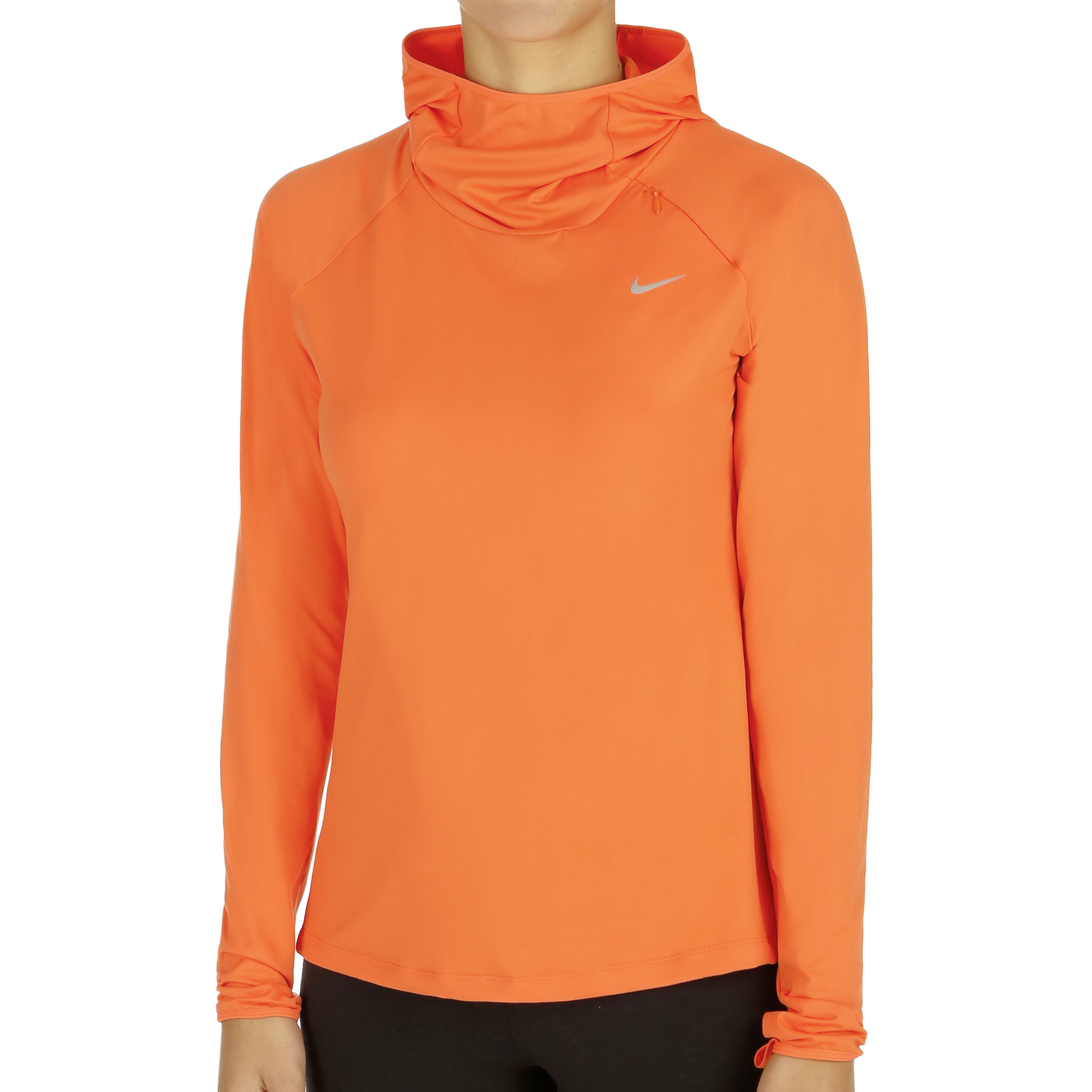 felpa nike donna arancione
