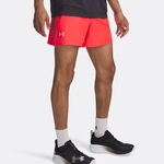 Abbigliamento Under Armour Under Armour Launch 5in Pantaloncini Da Corsa Uomini-Rosso,Grigio