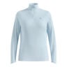 Essential 1/2 Zip Camicia da corsa Donna-blu chiaro